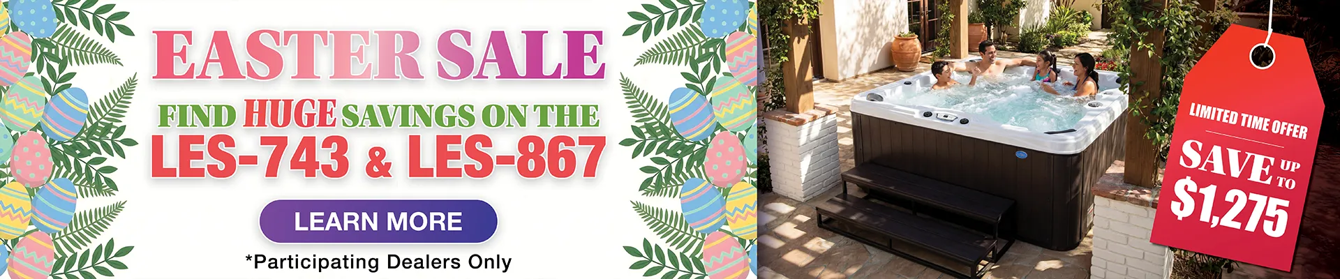 Calspas hot tub being used in a family setting - Little Rock