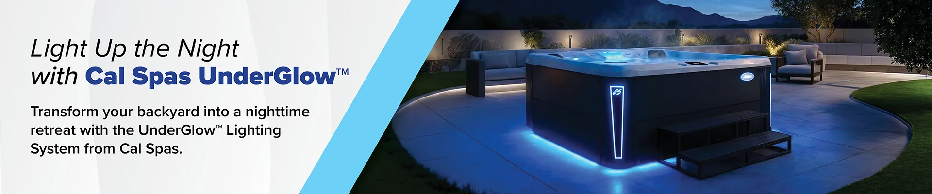 Calspas hot tub being used in a family setting - Little Rock